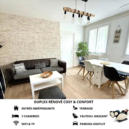 L'ideal Cosy & Cocooning Proche De Fontainebleau Apartment Samois-sur-Seine